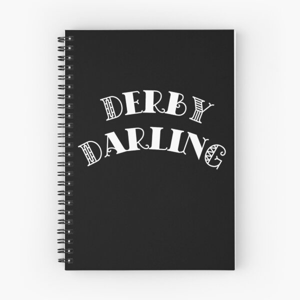 Item preview, Derby Darling - white text designed and sold by Corinne Alexa Jackson.