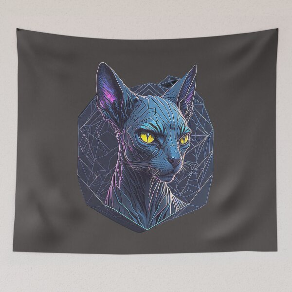 Item preview, Cyberpunk Sphinx designed and sold by Minpadesign.