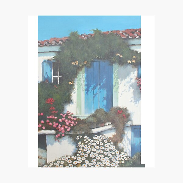 Item preview, The Blue Door . Skiathos. Mama Mia !   designed and sold by KarelleCronin.