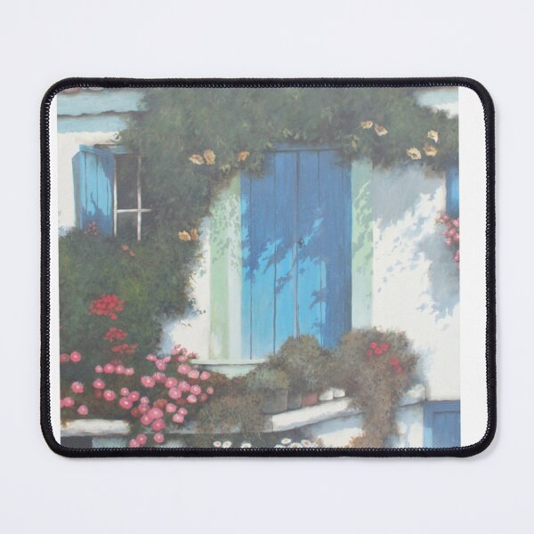 Item preview, The Blue Door . Skiathos. Mama Mia !   designed and sold by KarelleCronin.