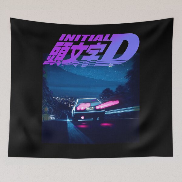 Aperçu de l'œuvre Initial D Néon AE86 créée et vendue par Sophie Thomas.