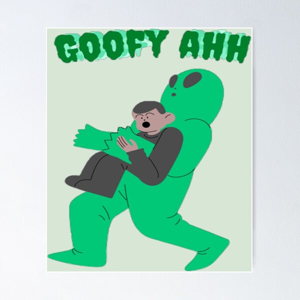 Goofy Ahh, Obamus Trinomus Poster for Sale by FakihShop