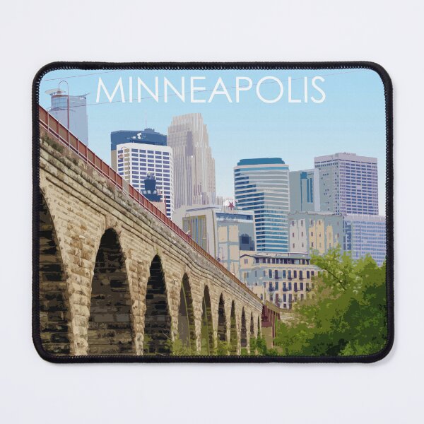 Item preview, Minneapolis, Minnesota, USA, Print designed and sold by summattodraw.