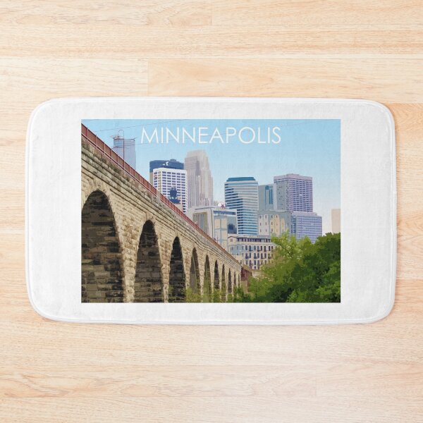 Item preview, Minneapolis, Minnesota, USA, Print designed and sold by summattodraw.