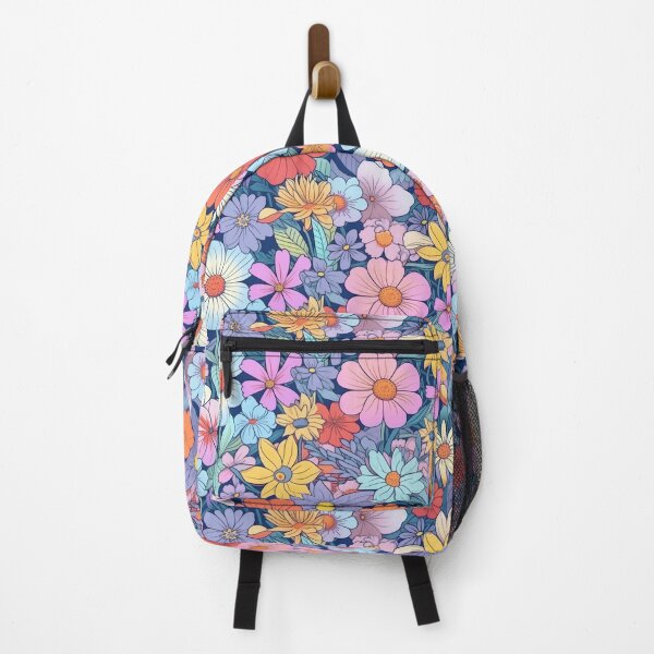 Item preview, Colourful flowers pattern artwork 2 designed and sold by titur.