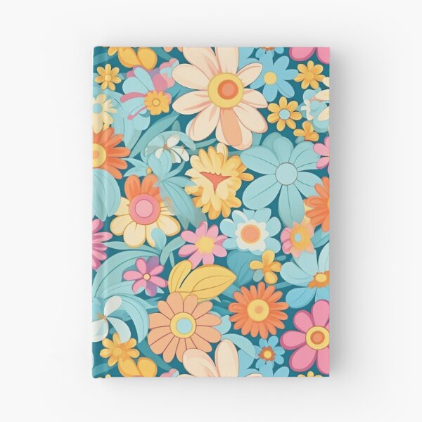 Item preview, Colourful flowers pattern artwork 3 designed and sold by titur.