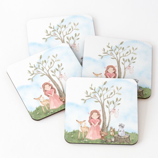Item preview, The Girl Who Lived in the Woods designed and sold by DaffodilArts.
