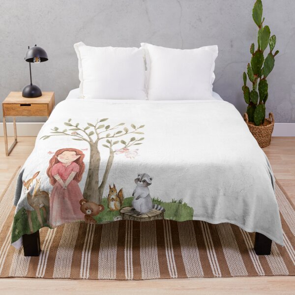 Item preview, The Girl Who Lived in the Woods designed and sold by DaffodilArts.