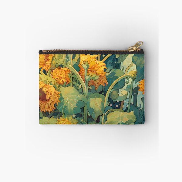 Item preview, artistic abstract sunflower 06 designed and sold by UnaWu533.