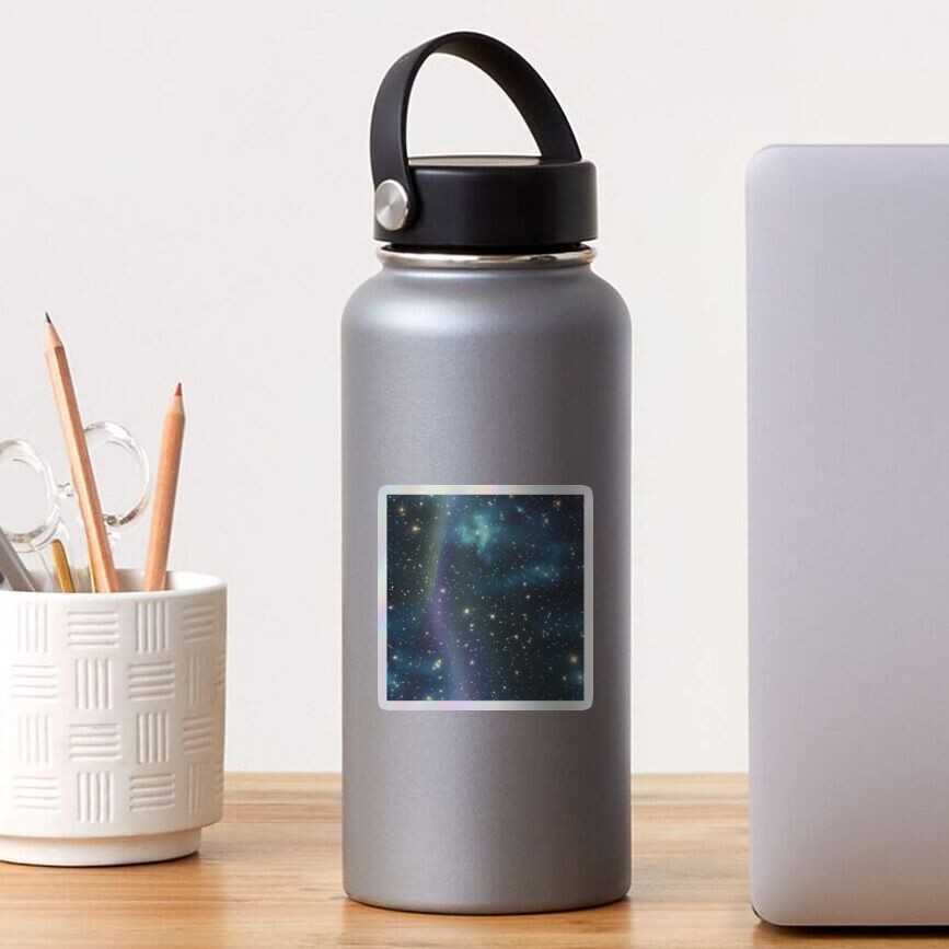Item preview, Holographic Sticker designed and sold by titur.