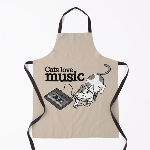 Item preview, cats love music designed and sold by jiamthings.