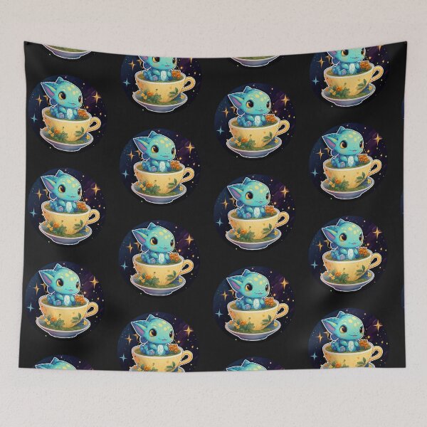 Item preview, Teacup Blue Hatchling designed and sold by XioFirelyte.