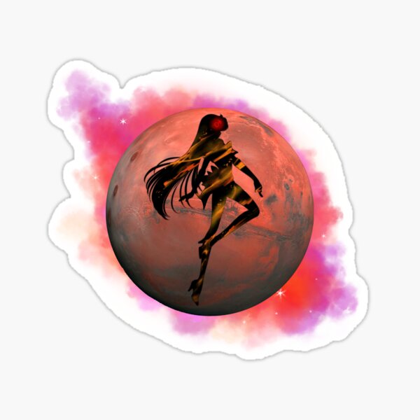 Sailor Mars Sticker
