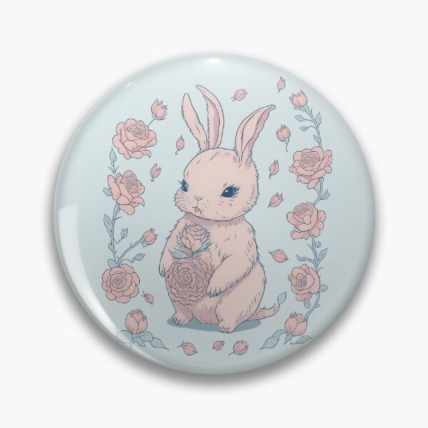 Item preview, Joyful Rabbit & Roses designed and sold by pigipeach.