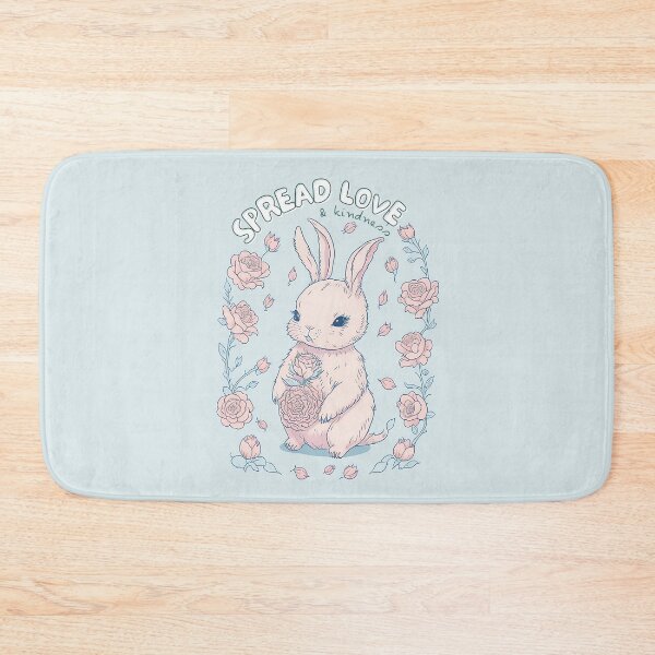 Item preview, Joyful Rabbit & Roses designed and sold by pigipeach.