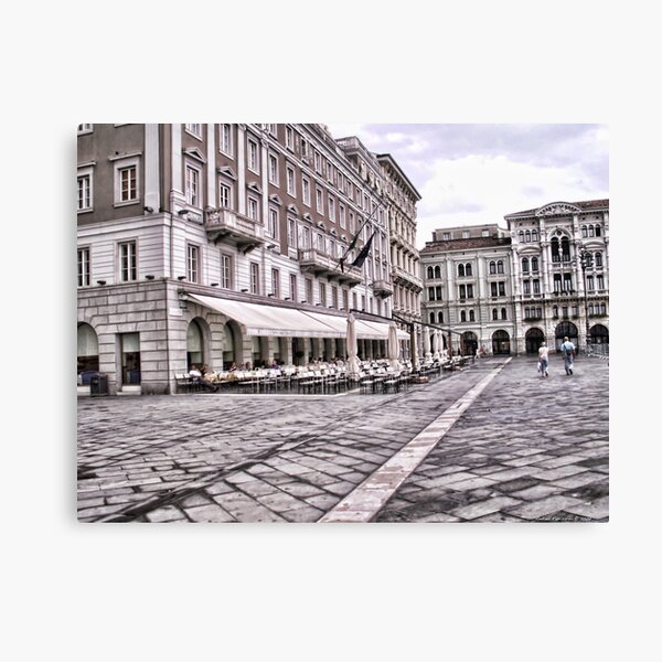 Strolling around Trieste Canvas Print