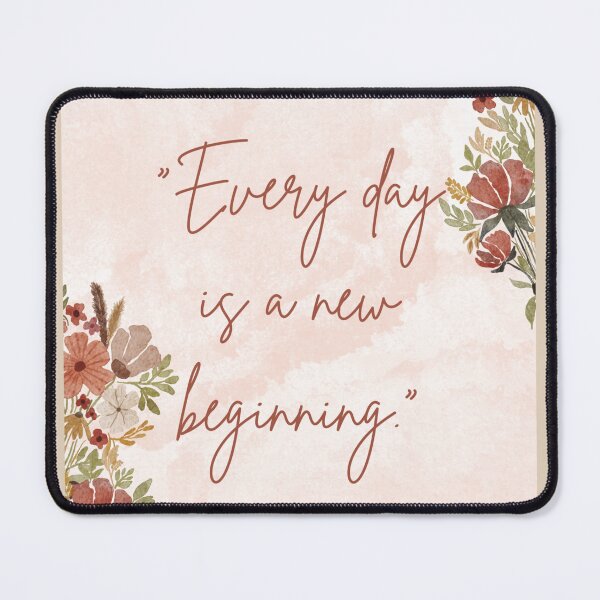 Item preview, Every day is a beginning Tote bag designed and sold by LavanderChiyou.