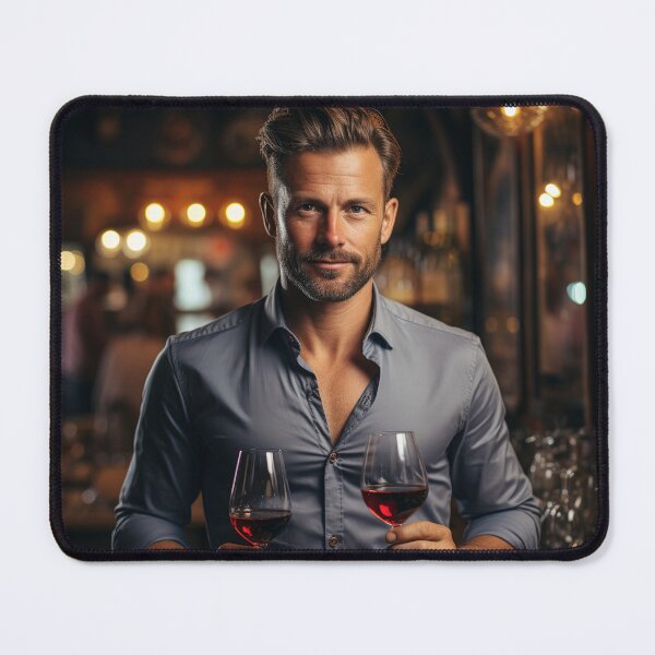 Item preview, Sommelier Pairing Wine for Upscale Restaurant designed and sold by TheBrainArt.