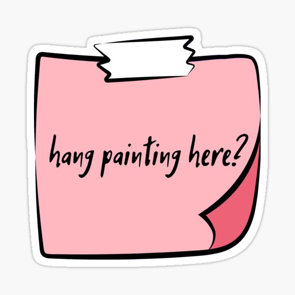Item preview, hang painting here? designed and sold by lanamarais.