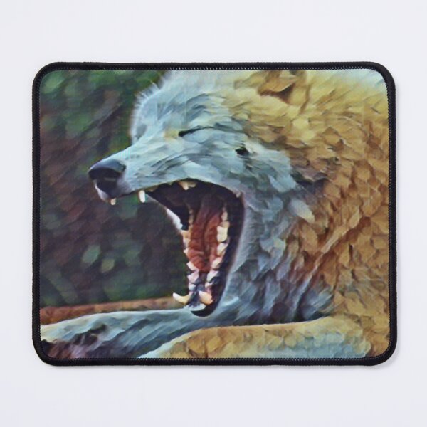 Item preview, Wolf Yawn In Slumber designed and sold by Fearless-Fox.