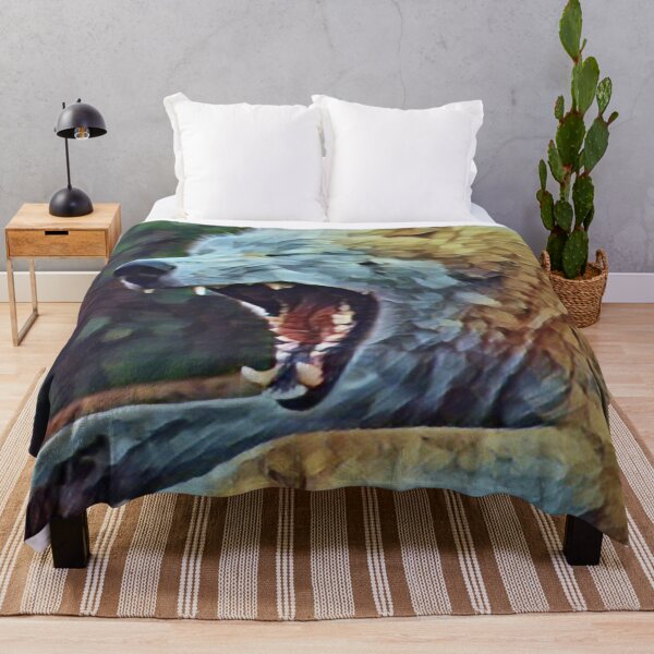 Item preview, Wolf Yawn In Slumber designed and sold by Fearless-Fox.