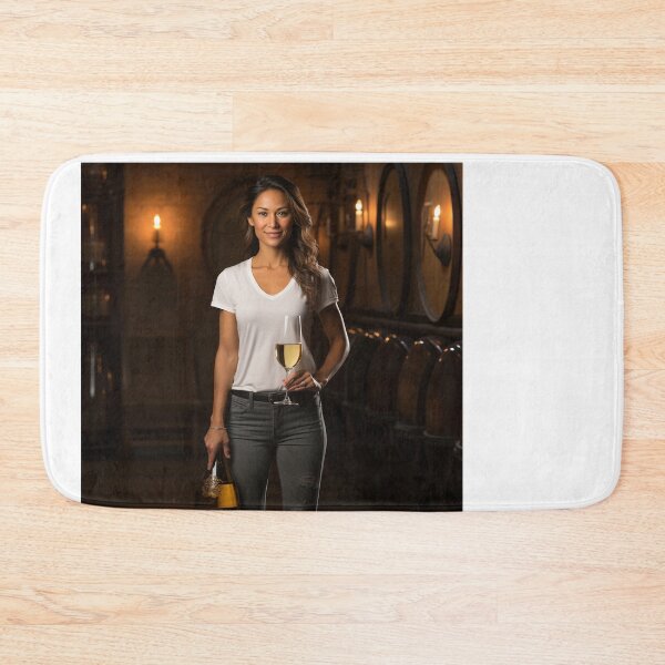 Item preview, Sommelier Presenting Wine for Upscale Restaurant designed and sold by TheBrainArt.
