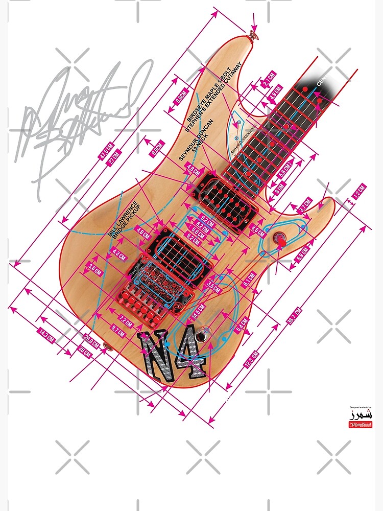 Washburn N4 Blueprint