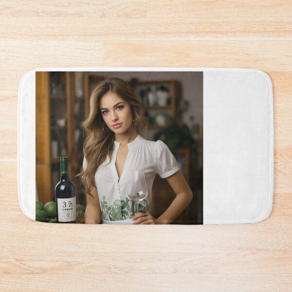 Item preview, Sommelier Recommending Wine for Upscale Restaurant designed and sold by TheBrainArt.
