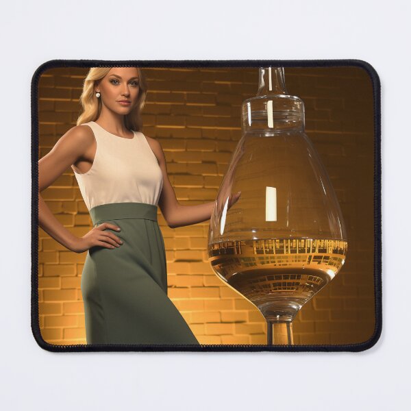 Item preview, Sommelier Modeling Wine for Upscale Restaurant designed and sold by TheBrainArt.