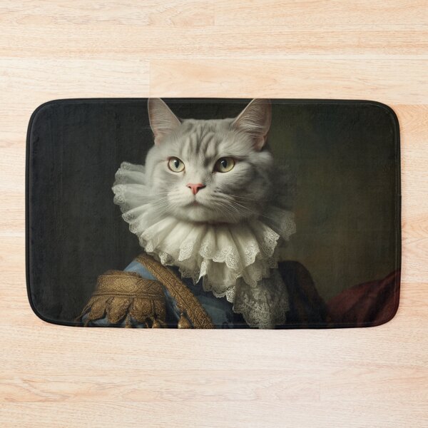 Item preview, Cat Renaissance Portrait designed and sold by Futuriddle.