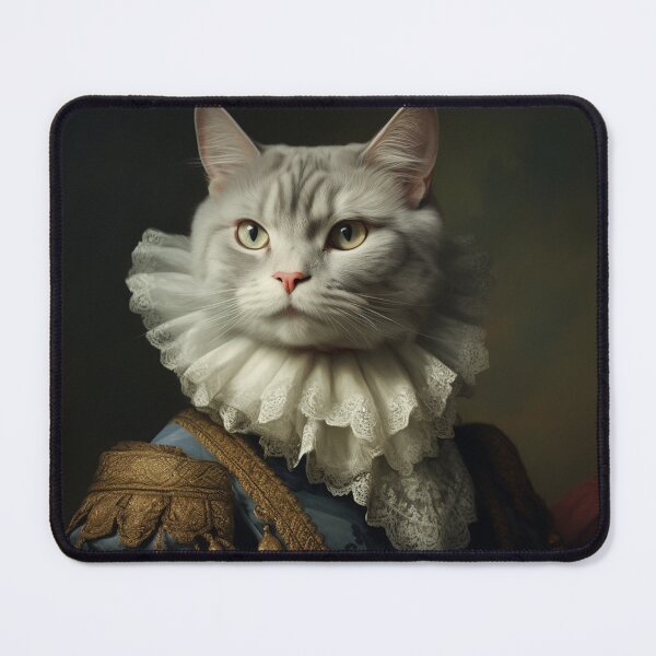Artikelvorschau, Katzen-Renaissance-Porträt entworfen und verkauft von Futuriddle.