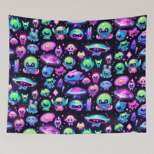 Item preview, Alien invasion designed and sold by CastleCloud9.