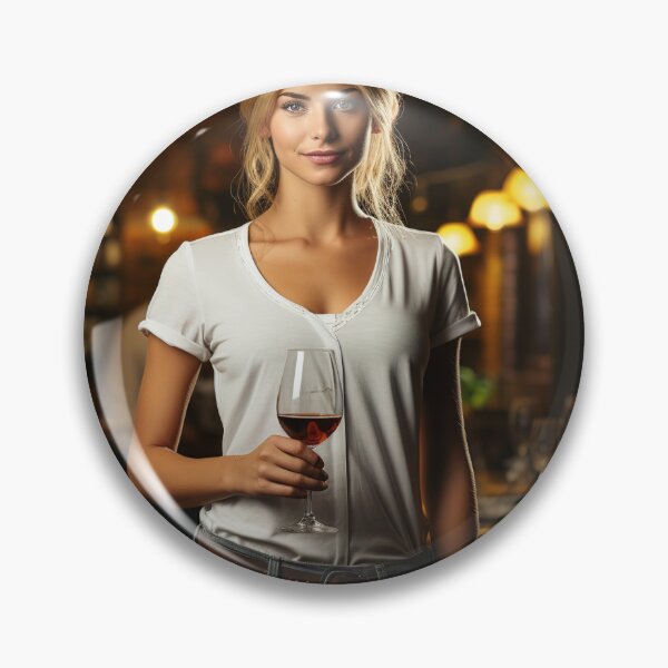 Item preview, Sommelier Showcasing Wine for Upscale Restaurant designed and sold by TheBrainArt.