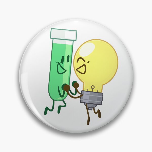 Item preview, Test Tube x Lightbulb (Inanimate Insanity) designed and sold by PuppyRelp.
