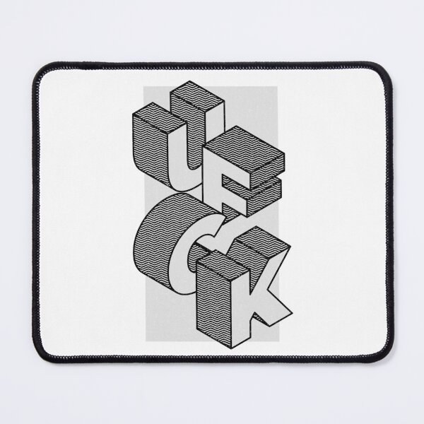 Item preview, UFCK Isometric Letters designed and sold by radikaldezignz.