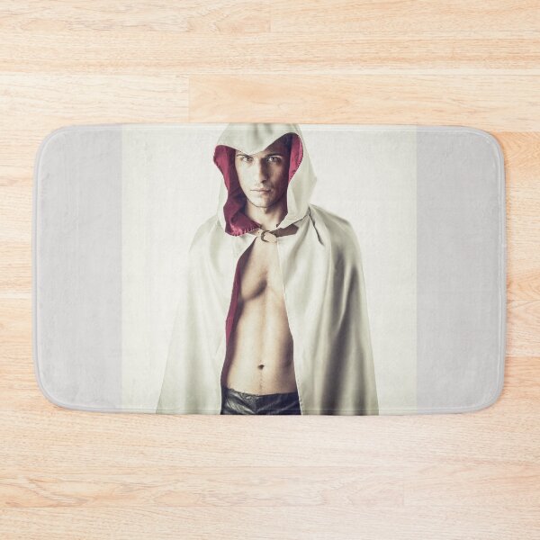 Item preview, Handsome man in old fashioned cloak in studio designed and sold by Mercurius-M.