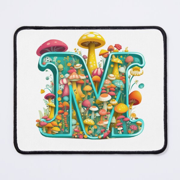 Item preview, Mushrooms M Colorful Fantasy designed and sold by LionInt.