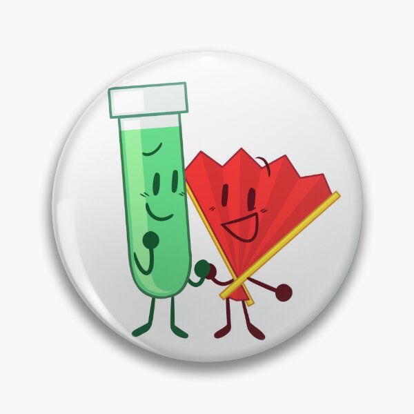 Item preview, Test Tube x Fan (Inanimate Insanity) designed and sold by PuppyRelp.