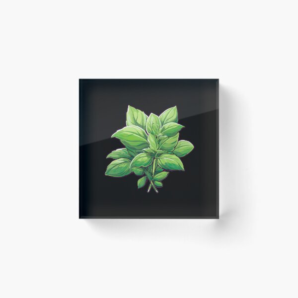 Item preview, Basil Leaves designed and sold by ImageTcraft.