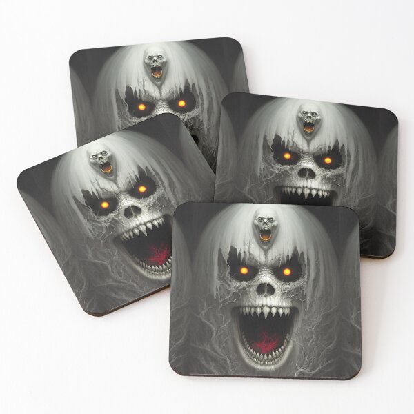 Item preview, Creepy monster with sharp teeth designed and sold by MadinaFatt.