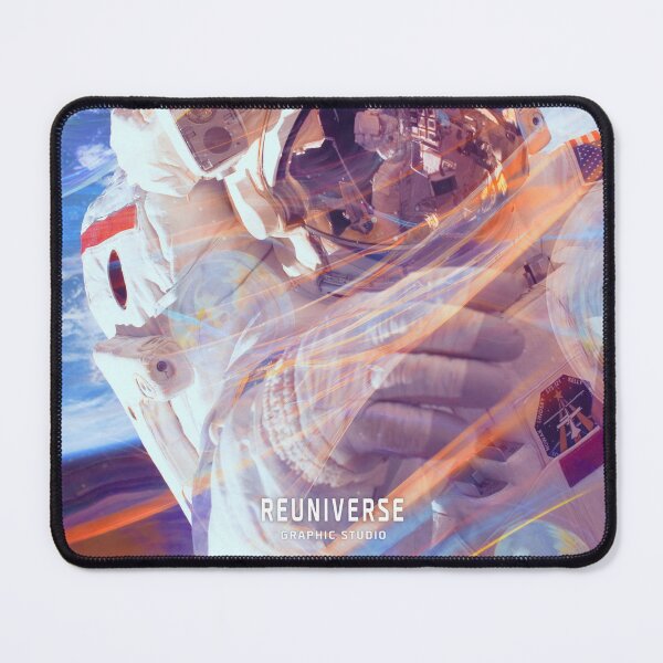 Item preview, Cosmic wave that wraps around the astronaut designed and sold by REUNIVERSE.