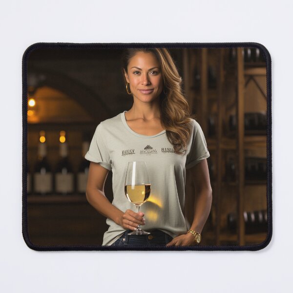 Item preview, Sommelier Tasting Wine for Upscale Restaurant designed and sold by TheBrainArt.