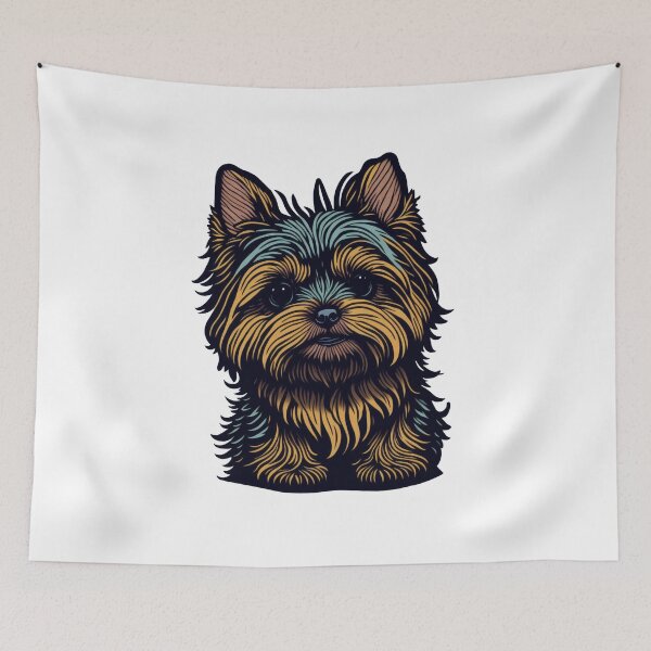 Item preview, Cute Yorkie puppy designed and sold by ArtCraftLab.