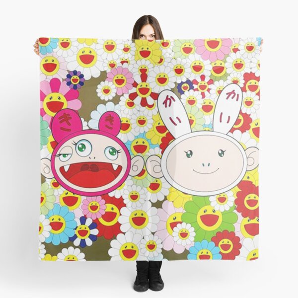 Dragon in Clouds Scarf x Takashi Murakami