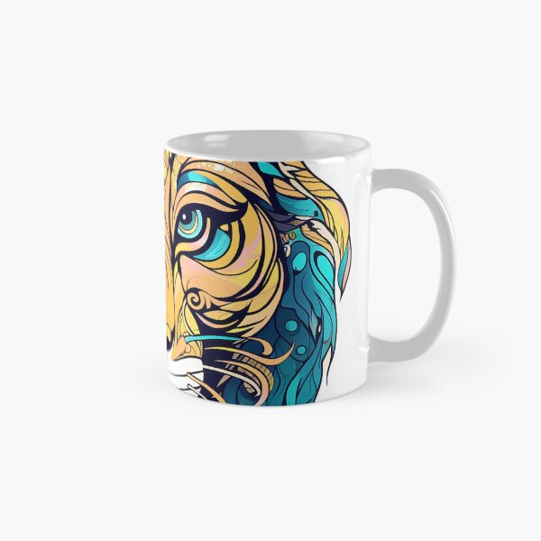 Item preview, Mythical Tiger face designed and sold by Adriano Carrideo.