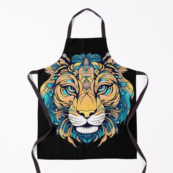 Item preview, Mythical Tiger face designed and sold by Adriano Carrideo.