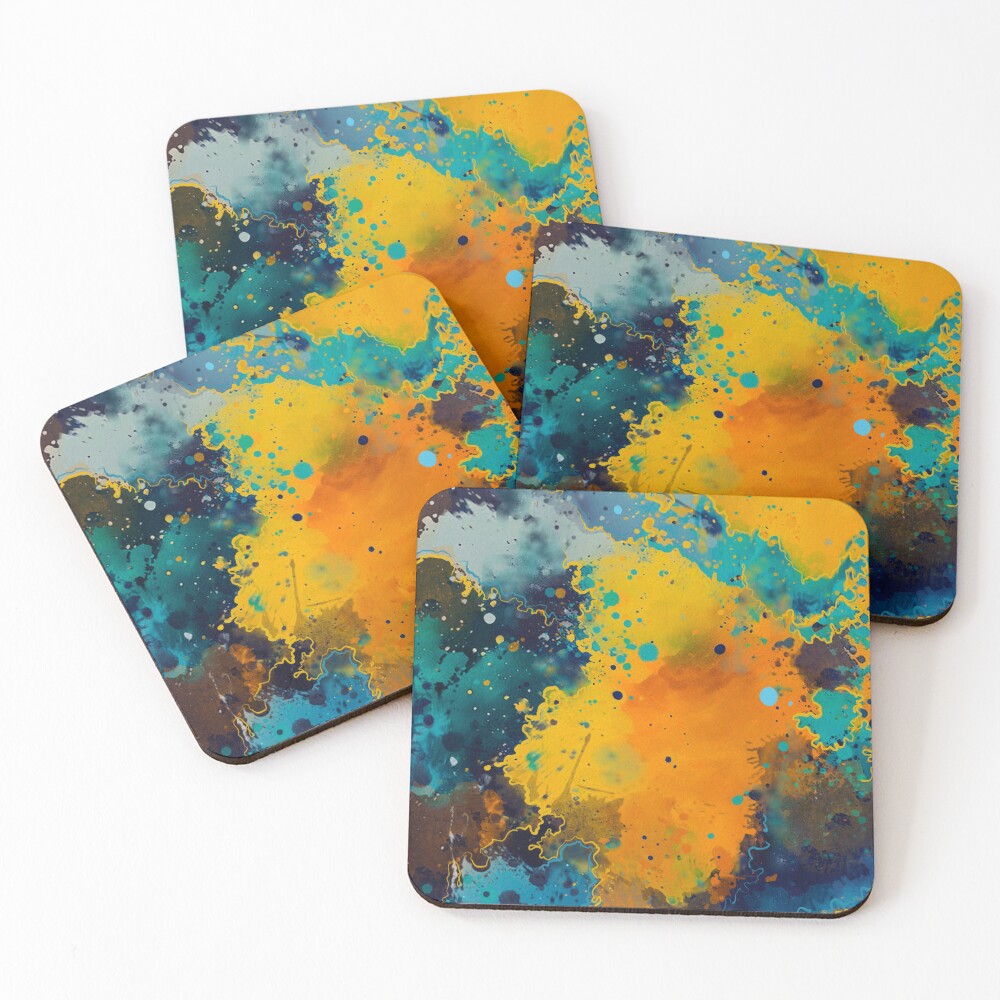 Item preview, Coasters (Set of 4) designed and sold by Coloyara.