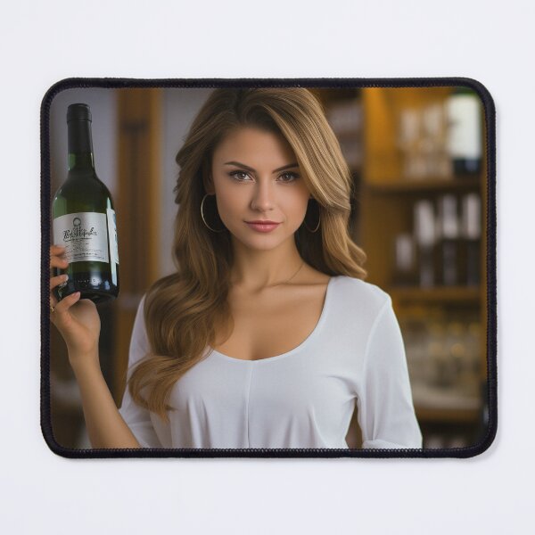Item preview, Sommelier Educating Wine for Upscale Restaurant designed and sold by TheBrainArt.