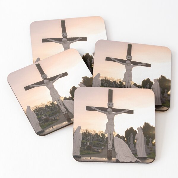 Item preview, Crucifixion Sunset Statues designed and sold by StephenPower.