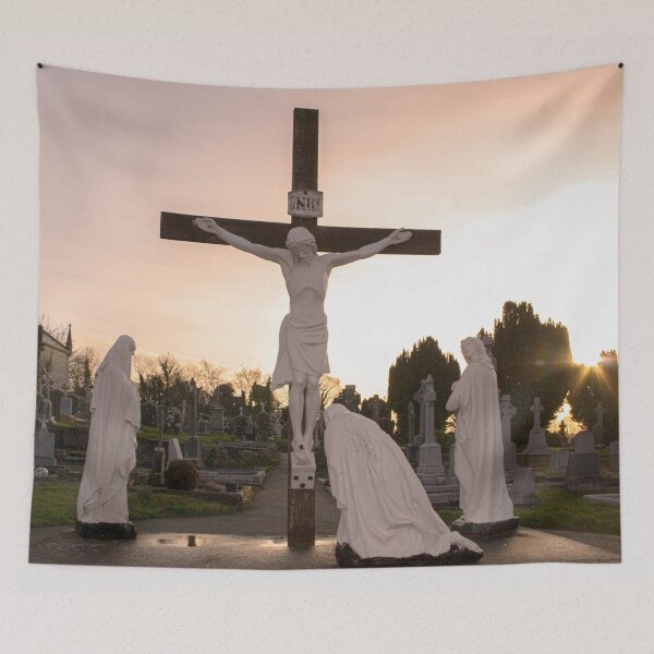 Item preview, Crucifixion Sunset Statues designed and sold by StephenPower.